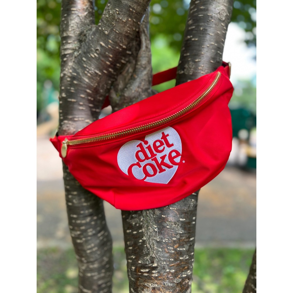Stoney Clover Lane x Coca Cola Jumbo Fanny Pack Womens OS Red Diet Coke Bag